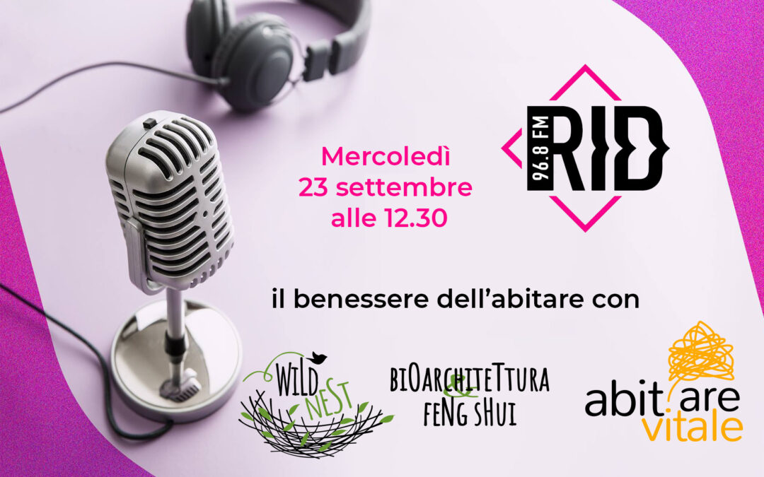 Il Benessere dell Abitare: intervista a Wildnest in diretta su RID radio